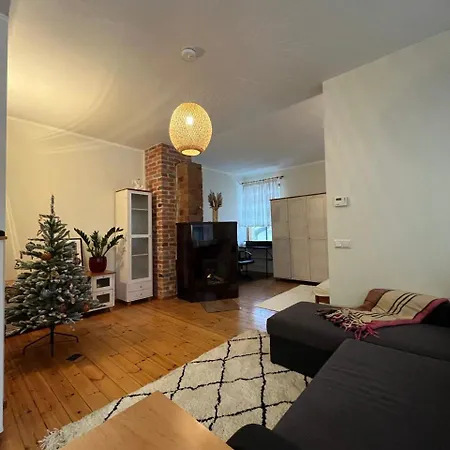 아파트 Cozy Flat With Fireplace