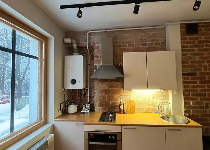 Apartmán Cozy Flat With Fireplace